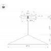 Подвесной светильник MAKOTO 054409 Arlight