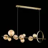 Стеклянный подвесной светильник Necton SL1165.323.15 форма шар ST Luce