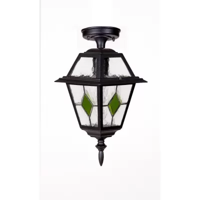 Потолочный светильник уличный FARO lead GLASS 91105A lgG Bl Oasis Light