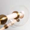 Стеклянный подвесной светильник Crocus A2780LM-40PB форма шар белый Artelamp