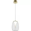 Стеклянный подвесной светильник Splash MOD282PL-L8G3K1 прозрачный Maytoni