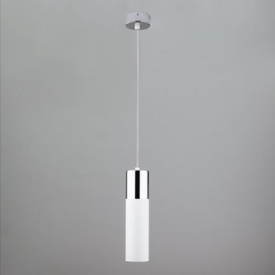 Подвесной светильник Double Topper 50135/1 LED хром / белый Eurosvet