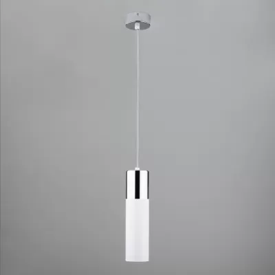 Подвесной светильник Double Topper 50135/1 LED хром / белый Eurosvet