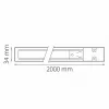 Шинопровод Barra 504025 Lightstar