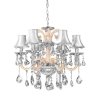 Подвесной светильник Denica LDP 66249-6 WT конус белый Lumina Deco