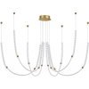 Подвесная люстра Monella 6639/70L белая Odeon Light