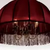 Подвесная люстра Базель CL407153 красная Citilux