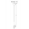 Подвесной светильник Kollins MR1062-1PL форма шар прозрачный
