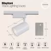 Трековый светильник Vuoro TR003-1-30W4K-W белый цилиндр Maytoni