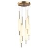 Стеклянный подвесной светильник Reeds 4794/72L цилиндр белый Odeon Light