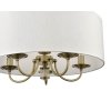 Подвесная люстра Soprano VL4194P05 цилиндр белая Vele Luce