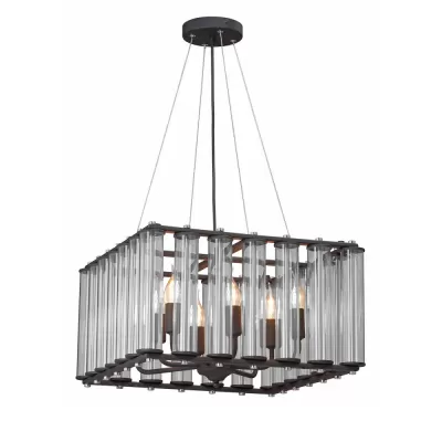 Подвесная люстра  V5302-1/6PL Vitaluce прозрачная