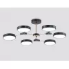 Потолочная люстра COMFORT FL516334 круглая белая Ambrella