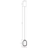 Подвесной светильник Geolight 4034/00/01P белый Stilfort