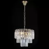 Хрустальная подвесная люстра Фонда CL303163 прозрачная Citilux