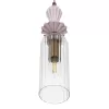 Стеклянный подвесной светильник Fernet CL254010 прозрачный цилиндр Citilux