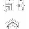 Соединитель L-образный SPACE-Track system L corner InW