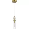 Стеклянный подвесной светильник Medea SL1244.303.01 цилиндр прозрачный ST Luce