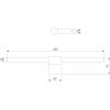 Подсветка для картин Luar 40125/LED цилиндр белый Elektrostandard