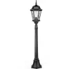 Стеклянный наземный фонарь ASTORIA 2M 91407M Bl ромб прозрачный Oasis Light Стеклянный наземный фонарь ASTORIA 2M 91407M Bl ромб прозрачный Oasis Light
