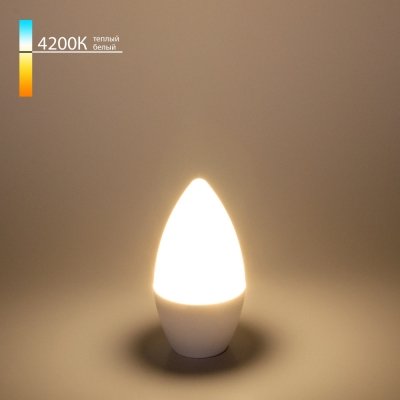 Лампочка светодиодная  СD LED 6W 4200K E14 Elektrostandard