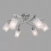 Стеклянная потолочная люстра Аэлита CL169161 белая Citilux