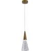 Подвесной светильник Triangle LED LAMPS 81117/1C конус прозрачный Natali Kovaltseva