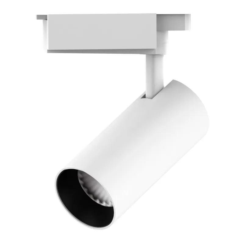 Трековый светильник Track Lights LED TR070 цилиндр белый Gauss Трековый светильник Track Lights LED TR070 цилиндр белый Gauss