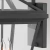 Стеклянный настенный фонарь уличный Alford Place QN-ALFORD-PLACE2-L-MB прозрачный конус Hinkley Стеклянный настенный фонарь уличный Alford Place QN-ALFORD-PLACE2-L-MB прозрачный конус Hinkley