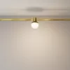 Трековый светильник Luna TR149-1-5W3K-BS форма шар белый Maytoni