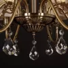 Подвесная люстра Emma L.5401-8BR бежевая конус Подвесная люстра Emma L.5401-8BR бежевая конус