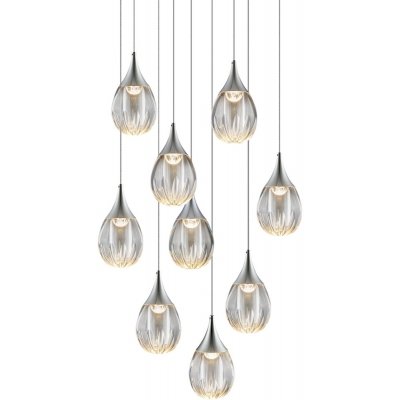 Подвесной светильник Stilla MD24001004-9A chrome/clear DeLight Collection