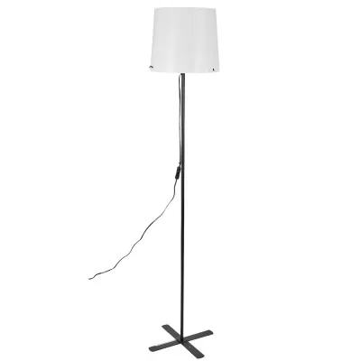 Торшер  UML-T510 E27 BLACK/WHITE Uniel