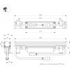 Стеклянный прожектор уличный LINE WALLWASHER 051766 Arlight