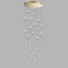 Потолочная люстра Jemstone 5085/120L форма шар прозрачная Odeon Light