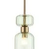 Стеклянный подвесной светильник Gloss 1141/1S Green цилиндр Escada Стеклянный подвесной светильник Gloss 1141/1S Green цилиндр Escada