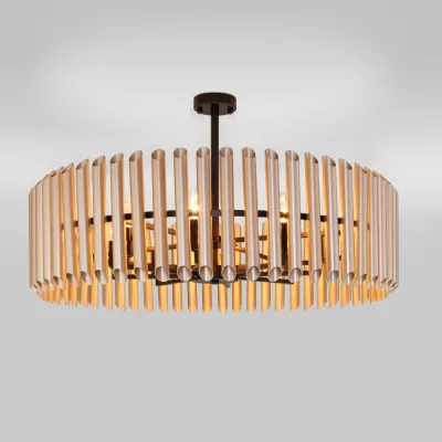 Потолочная люстра Castellie латунь/черный Bogate's