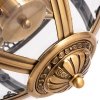 Стеклянный подвесной светильник Sfera 2027/17 SP-4 форма шар прозрачный Divinare