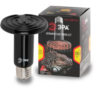 Лампочка инфракрасная CeramiHeat FITO-100W-НQ ЭРА