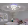 Потолочная люстра Acrylica FA8801 белая круглая Ambrella
