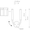 Настенный светильник Stalactite 8353 цилиндр черный Nowodvorski