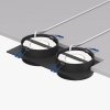 Точечный светильник FLAT DK2092-BK Denkirs