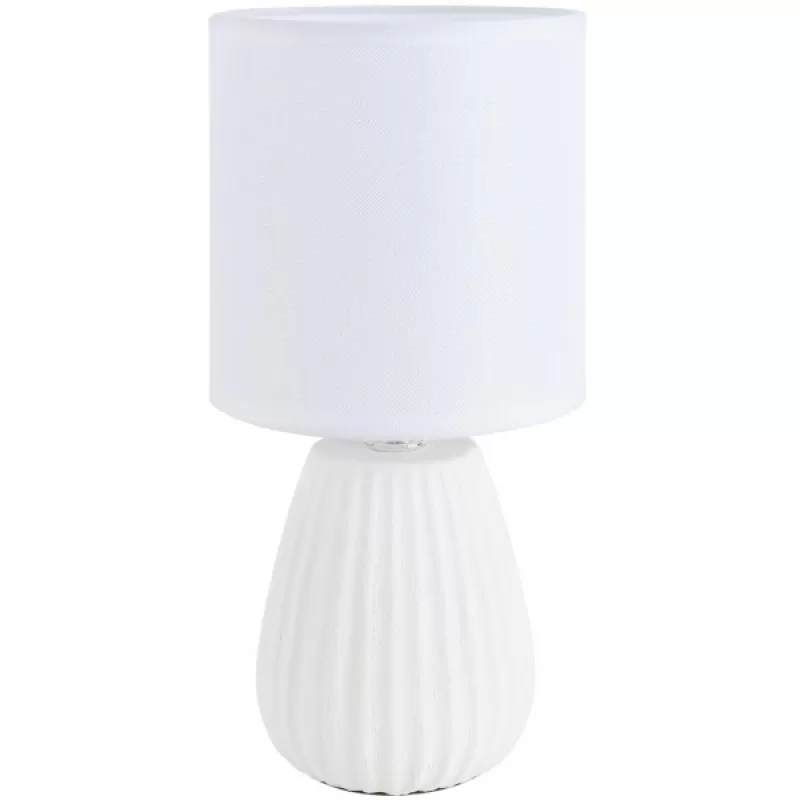 Интерьерная настольная лампа Asela 8159/1T белый цилиндр Lumion Интерьерная настольная лампа Asela 8159/1T белый цилиндр Lumion