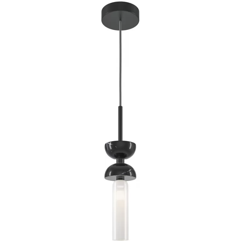 Стеклянный подвесной светильник Kyoto MOD178PL-01B белый цилиндр Maytoni Стеклянный подвесной светильник Kyoto MOD178PL-01B белый цилиндр Maytoni