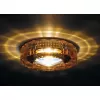 Хрустальный точечный светильник Downlight DL013JY цвет янтарь
