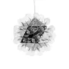 Стеклянный подвесной светильник Taraxacum 10470/800 форма шар прозрачный Loft It