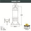 Наземный светильник Sauro D15.553.000.BXF1R.FC1 цилиндр прозрачный Fumagalli