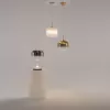 Стеклянный подвесной светильник Spirito MOD286PL-L18G3K прозрачный цилиндр Maytoni