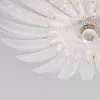 Стеклянная потолочная люстра Flowers 101015/10 прозрачная Eurosvet