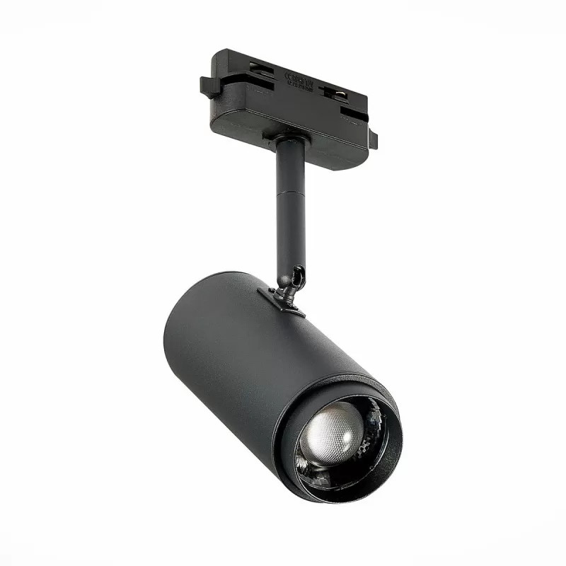 Трековый светильник Zoom ST600.436.12 цилиндр черный ST Luce Трековый светильник Zoom ST600.436.12 цилиндр черный ST Luce